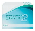 Линзы контактные, PureVision 2 (Пюэвижн 2) 6 шт bc 8.6 (-4.50)