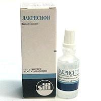 Лакрисифи капли глазн. 0.5% 10 мл 1 шт.