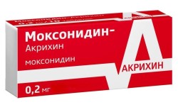 Моксонидин-Акрихин табл. п/о пленочной 0.2 мг 90 шт.