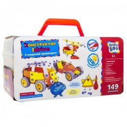 Игрушка Kribly Boo Айдрайв конструктор 5 моделей в чемодане 149 элементов