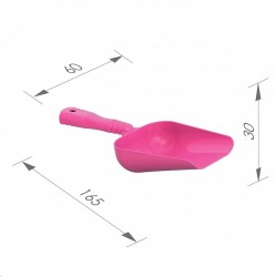 Игрушка совочек красный