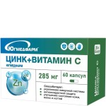 Цинк + Витамин С, капсулы 285 мг 60 шт