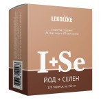 Йод+Селен, Lekolike (Леколайк) таблетки 150 мкг+70 мкг / 150 мг 120 шт