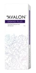 Филлер внутридермальный, Avalon (Авалон) 1.0 мл 1 шт Гранд плюс гель плотный гиалурон 20 мг/мл лидокаин 3 мг/мл шприц в картонной коробке