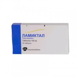 Ламиктал табл. 100 мг 30 шт.