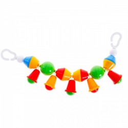 Игрушка-погремушка-подвеска Бубенчики