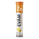Цинк+Витамин С, Evam (Эвам) таблетки шипучие 4.1 г 20 шт лимон
