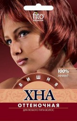 Хна оттеночная 25 г вишня