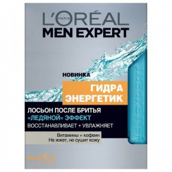 Лосьон после бритья L'Oreal мен эксперт гидра энергетик ледяной эффект 100 мл