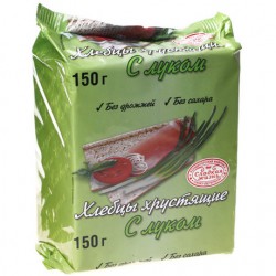 Хлебцы 150 г Невская мельница с луком