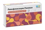 Левофлоксацин Реневал, таблетки покрытые оболочкой пленочной 250 мг 5 шт
