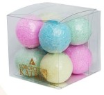 Набор шипучей соли для ванн, Laboratory Katrin (Лаборатория Катрин) 20 г 8 шт Микс боллс бурлящие шары